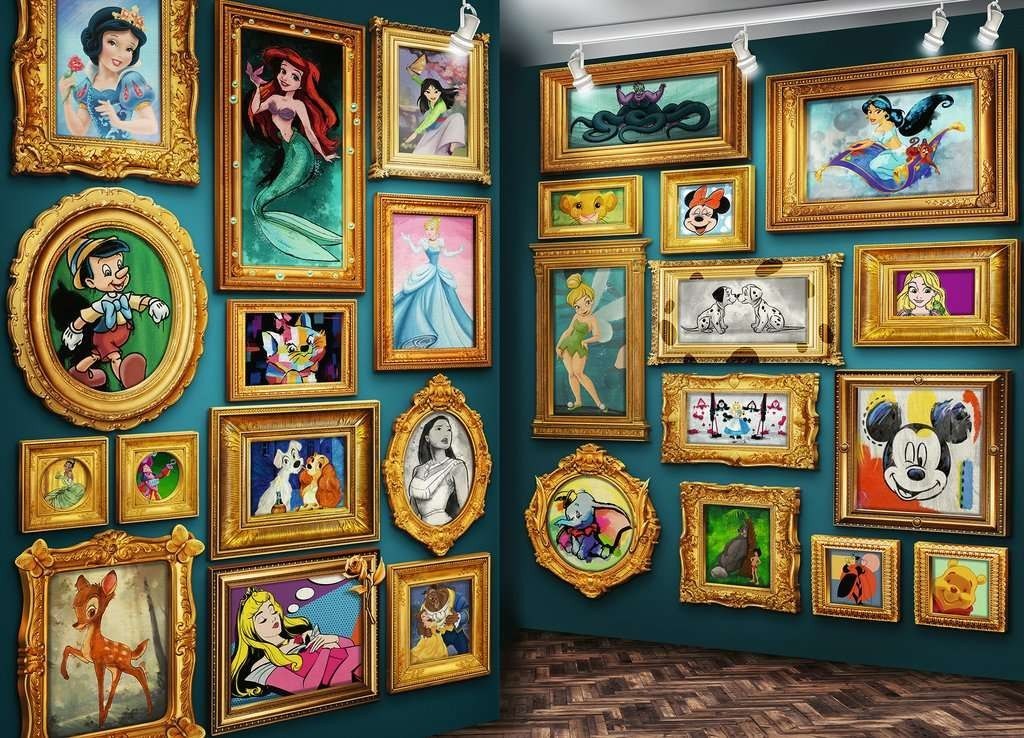 Puzzle 9000 pezzi Museo dei personaggi Disney